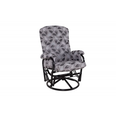 Chaise bercante, pivotante et inclinable 03 (4250/Tempra060)